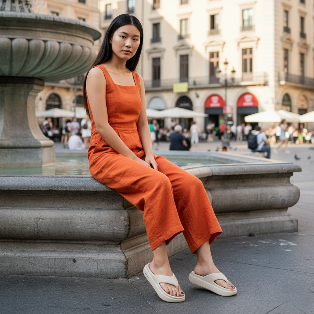 Bersache Extra Soft Classic Casual with  Regular wear with Ultra Soft & Flexibility Technology Slipper For Women's & Girl's-(Begie-6265)