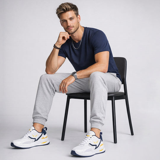 Bersache remium Sports ,walking,Gym,cricket, Trending  Running Shoes For Men's-(8116-White)