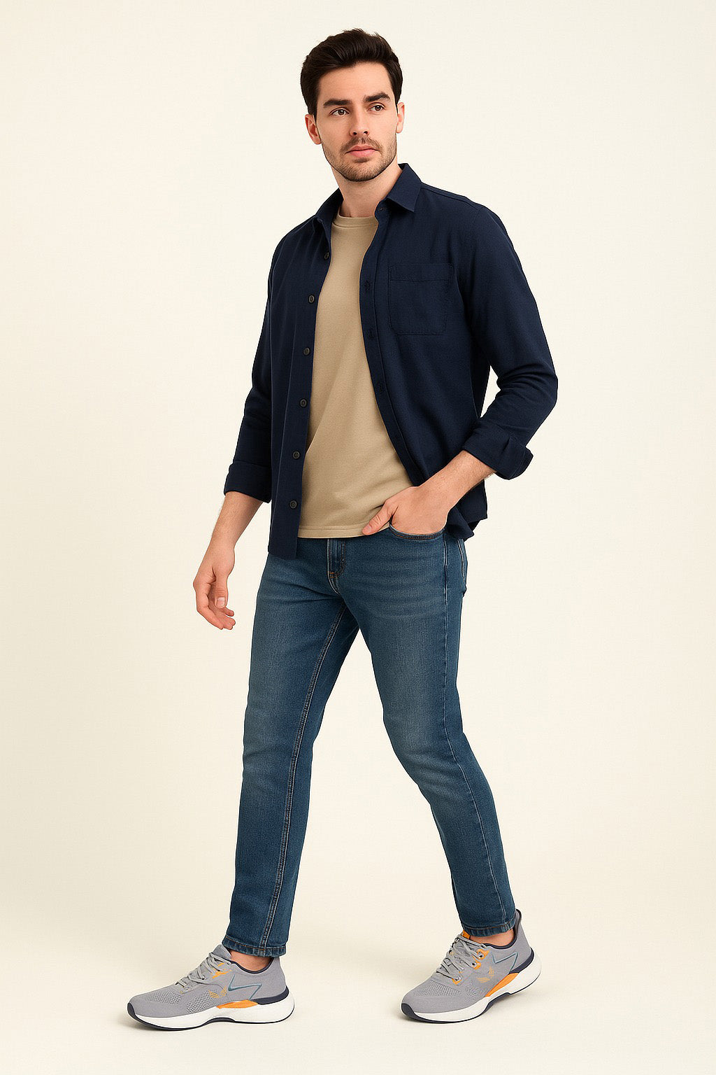 Bersache Sneaker, Loafers ,Casual With Extra Comfort Sneakers For Mens (9203-Grey).