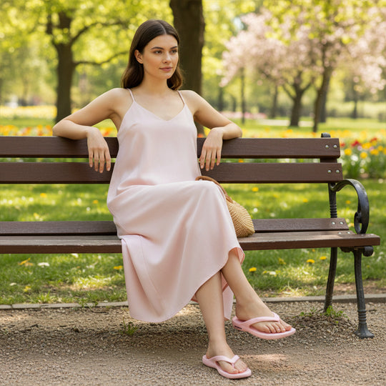 Bersache Extra Soft Classic Casual with  Regular wear with Ultra Soft & Flexibility Technology Sandal's For Women's & Girl's-(6253-Pink)