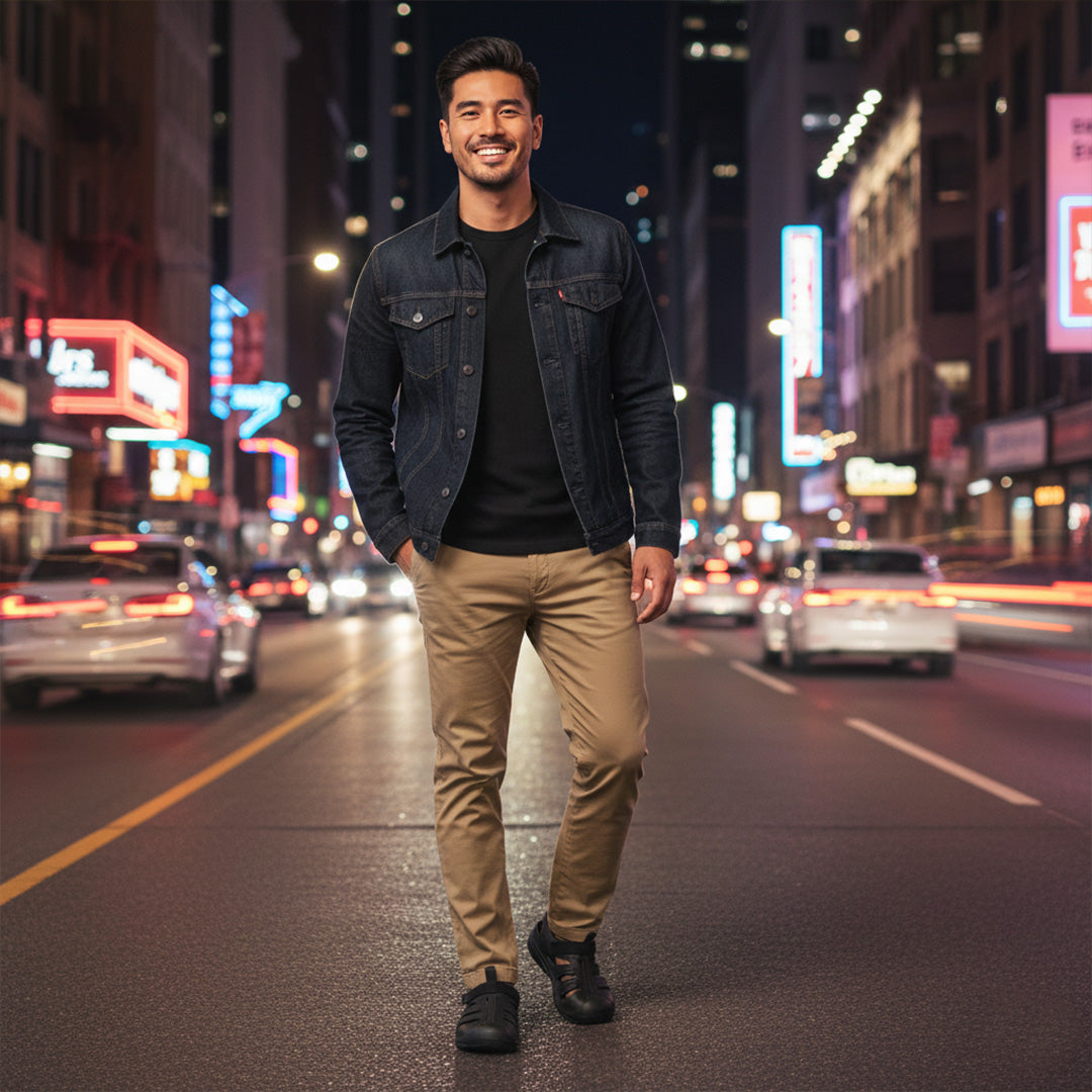 Bersache Extra Soft Classic Casual with  Regular wear with Ultra Soft & Flexibility Technology Slipper For Men's & Boy's-Black-6262