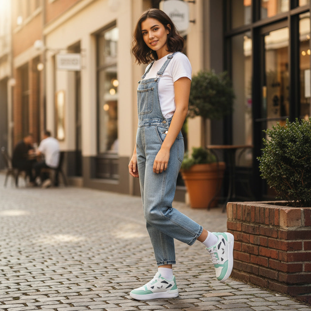 Bersache Sneaker, Loafers ,Casual with Extra comfort Sneaker Colour Changing shoes for Women (8065-Green)