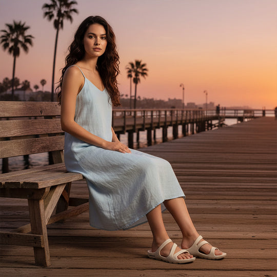 Bersache Extra Soft Classic Casual with  Regular wear with Ultra Soft & Flexibility Technology Slipper For Women's & Girl's-(6251-Beige)