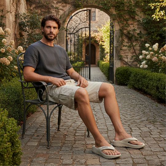 Bersache Extra Soft Classic Casual with  Regular wear with Ultra Soft & Flexibility Technology Slipper For Men's & Boy's-Beige-6256