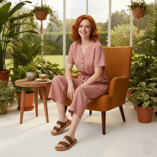 Bersache Extra Soft Classic Casual with  Regular wear with Ultra Soft & Flexibility Technology Slipper For Women's & Girl's-(Dark-Brown-6261)