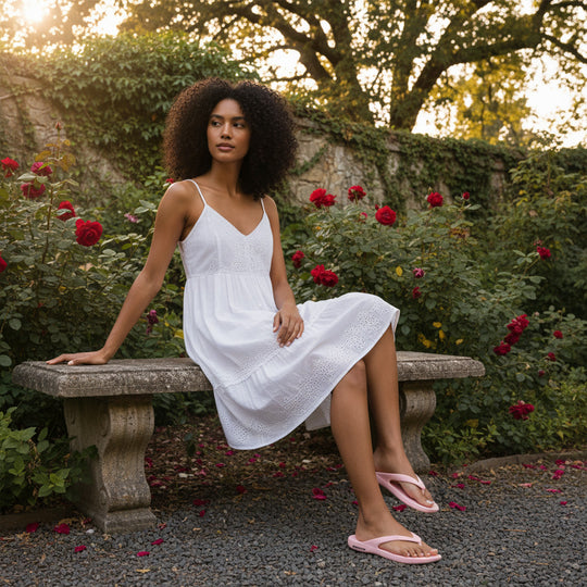 Bersache Extra Soft Classic Casual with  Regular wear with Ultra Soft & Flexibility Technology Flip-Flop for Women's & Girl's (6253-Pink)