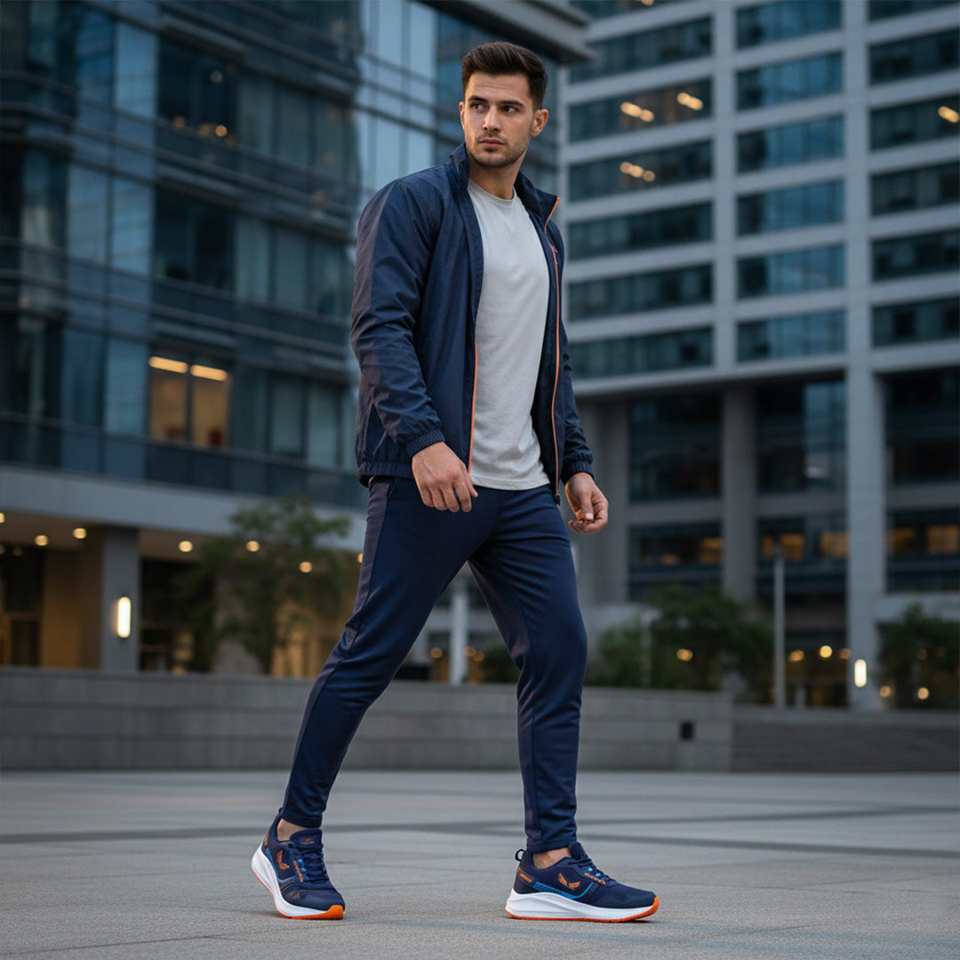 Bersache Premium Sports,Gym, Trending Stylish Running Shoes For Men (8107-Blue)