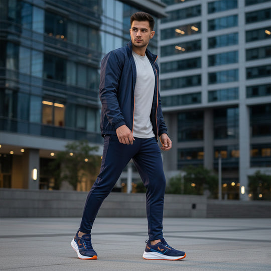 Bersache Premium Sports,Gym, Trending Stylish Running Shoes For Men (8107-Blue)