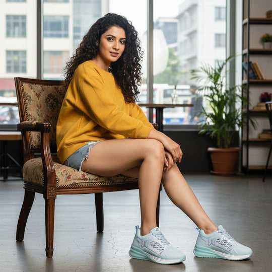 Bersache Premium Sports ,walking,Gym,cricket, Trending  Running Shoes For Women's-(8141-Mint)