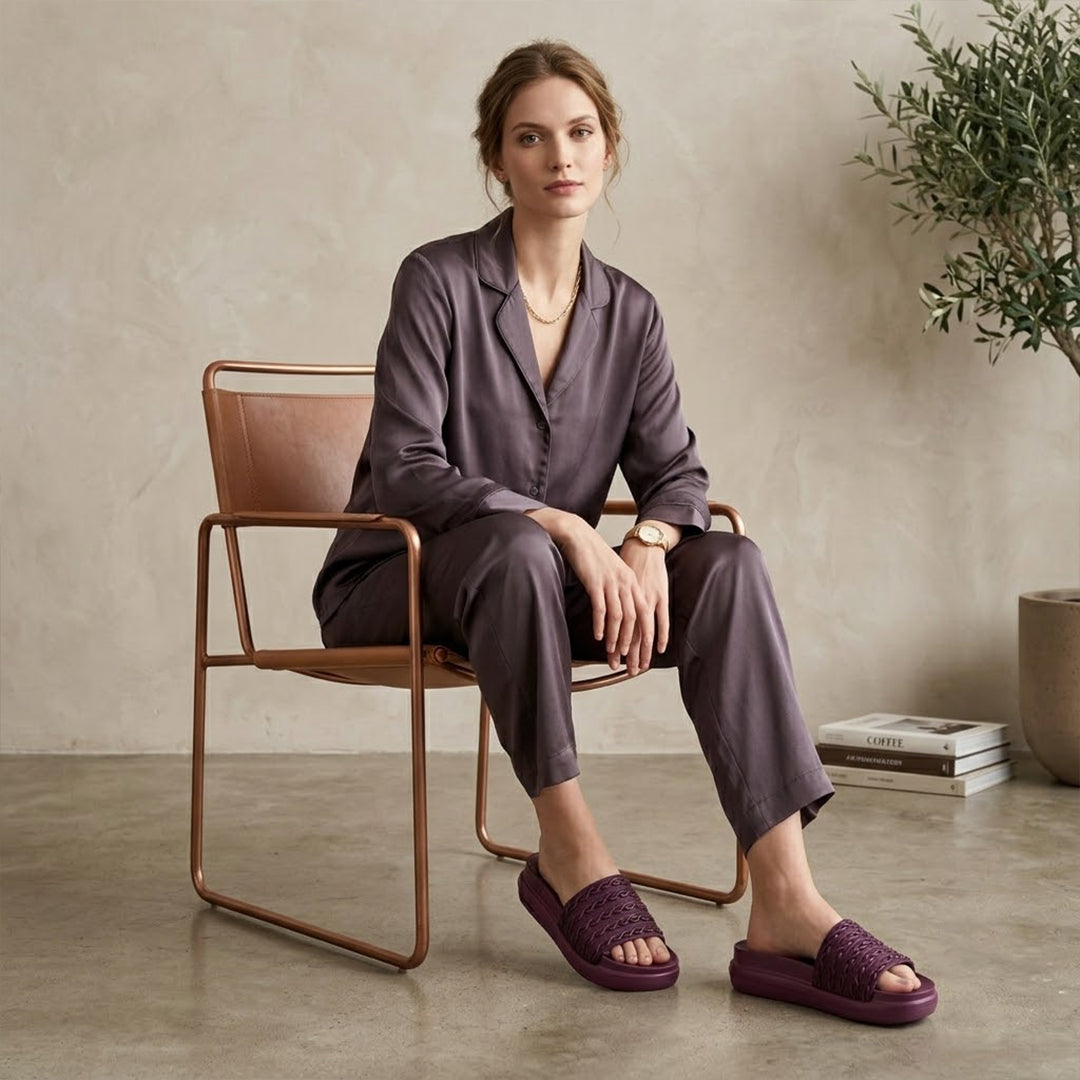 Bersache Extra Soft Classic Casual CHAPPAL with  Regular wear with Ultra Soft & Flexibility Technology  Slippers for Women's-(6336-Purple).