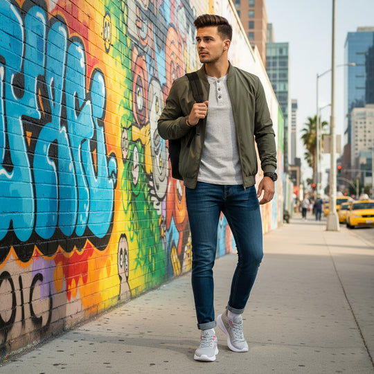 Bersache Premium Sports,Gym, Trending Stylish Running Shoes For Men (8085-Light Grey)