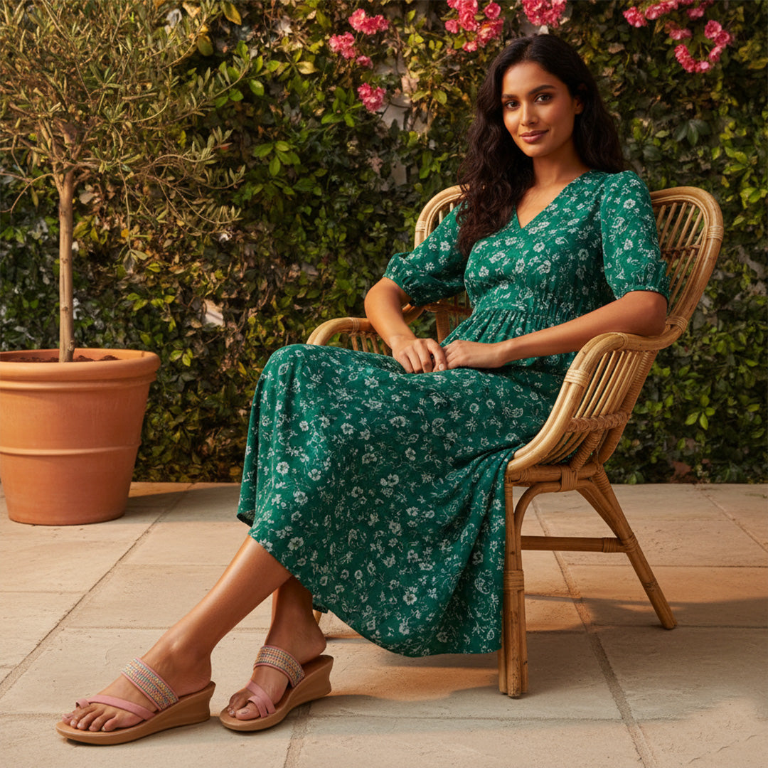 Bersache Extra Soft Classic Casual with  Regular wear with Ultra Soft & Flexibility Technology Slipper For Women's & Girl's-(6241-Pink)