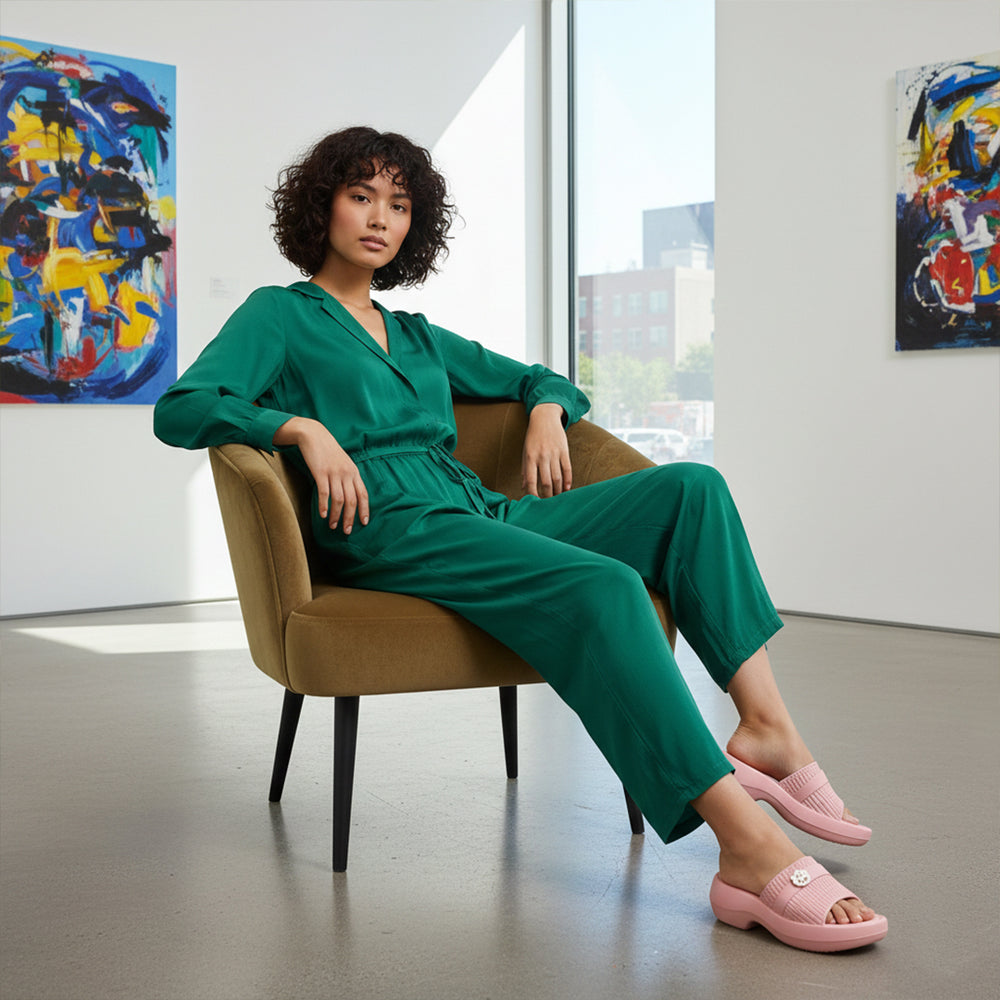 Bersache Extra Soft Classic Casual  with  Regular wear with Ultra Soft & Flexibility Technology Flip-Flop for Women's-(6292-Pink)