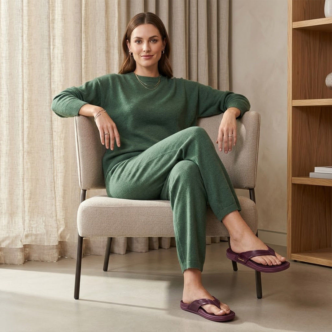 Bersache Extra Soft Classic Casual  with Regular wear with Ultra Soft & Flexibility Technology Sandals for Women's-(6333-Maroon).