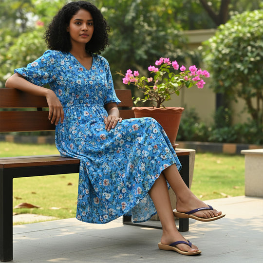 Bersache Extra Soft Classic Casual with  Regular wear with Ultra Soft & Flexibility Technology Flip-Flop for Women's & Girl's (6247-Purple)