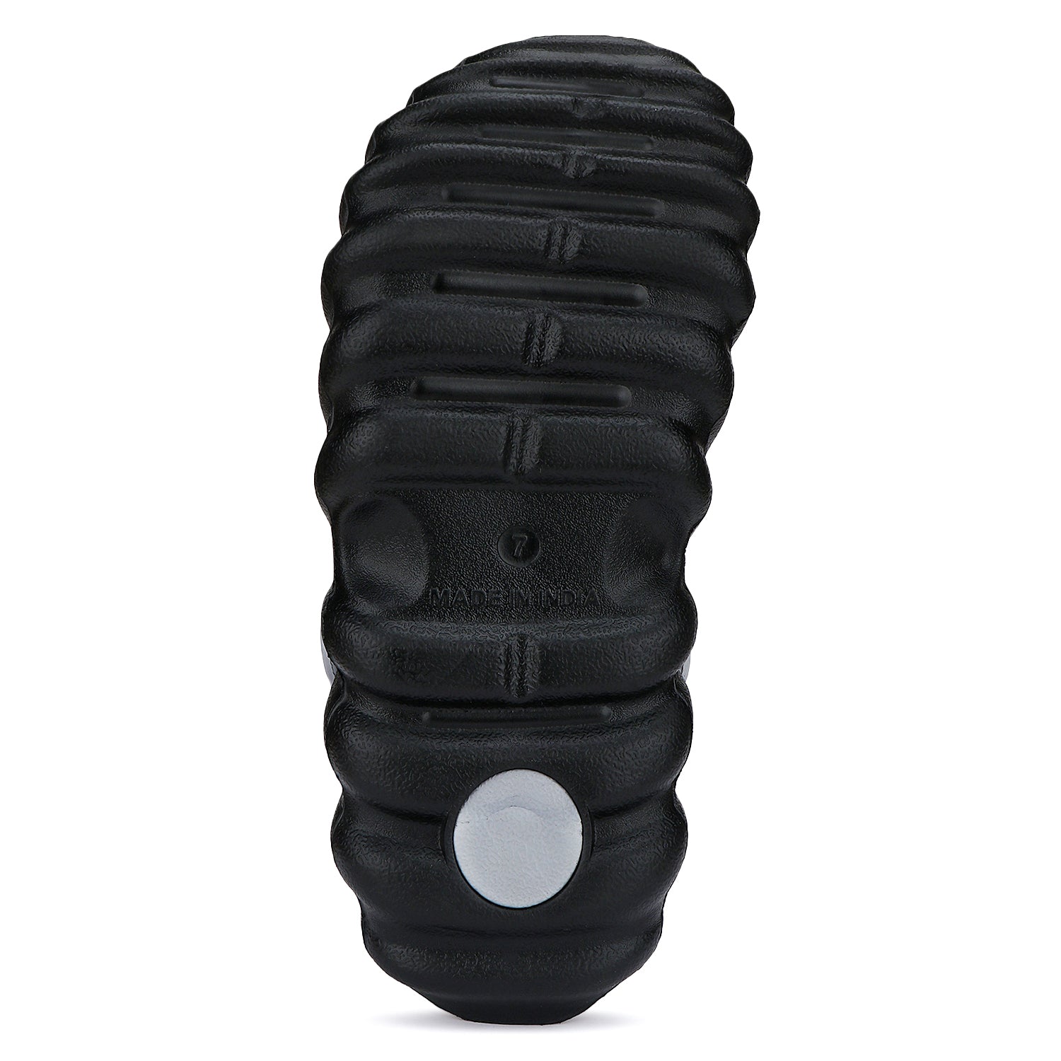 Bersache Extra Soft Classic Casual with Back Strap Regular wear with Ultra Soft & Flexibility Technology Flip-Flop for Men's/ Boy's-Black-6004.