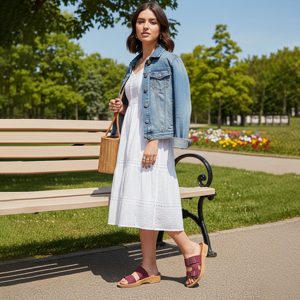 Bersache Extra Soft Classic Casual with  Regular wear with Ultra Soft & Flexibility Technology Flip Flop For women's/Girl's-(Brown-6233)