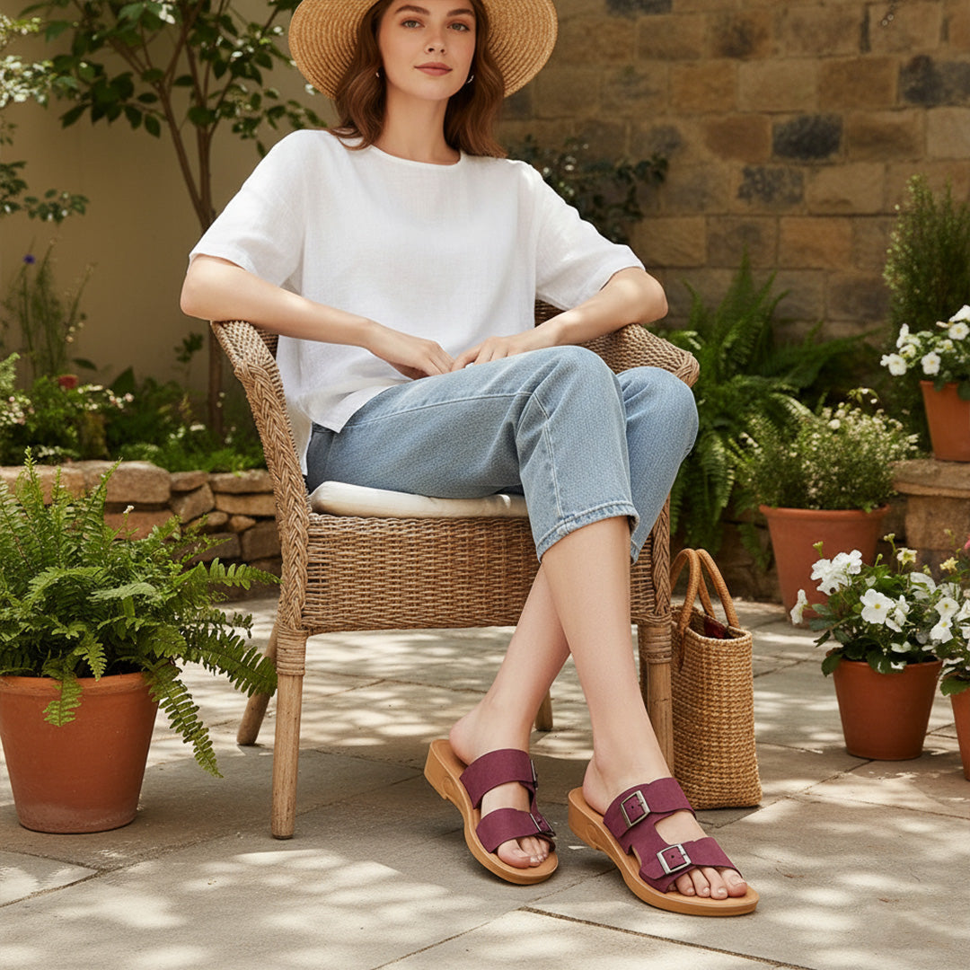 Bersache Extra Soft Classic Casual with  Regular wear with Ultra Soft & Flexibility Technology Slipper For Women's & Girl's-Brown-6233