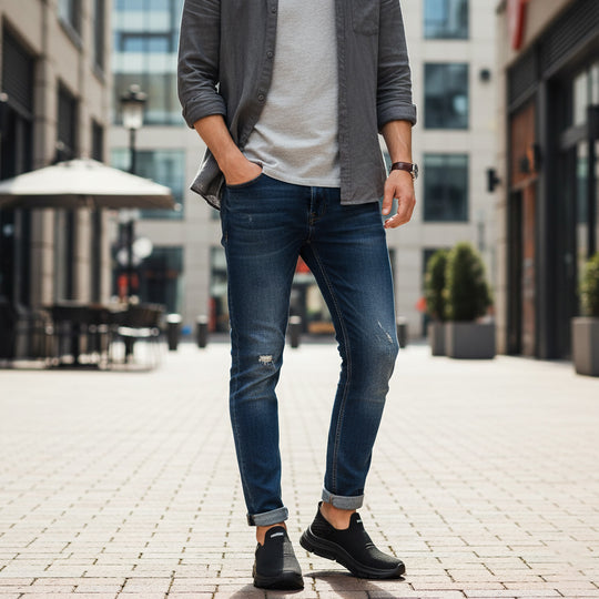 Bersache Premium Sports,Gym, Trending Stylish Running Shoes For Men (8077-Black)