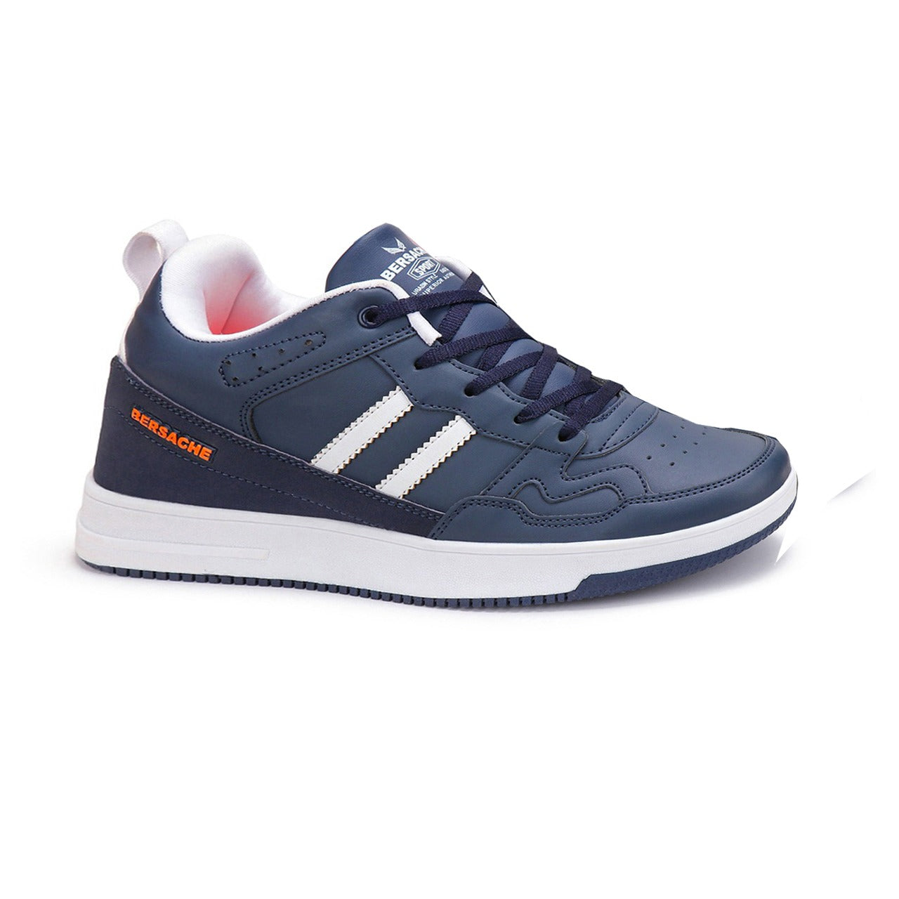 Bersache Lightweight Casual Sneaker Shoes For Men Blue-9055.