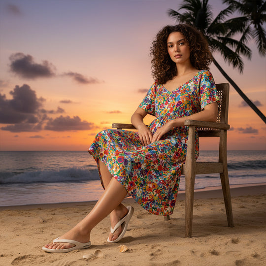 Bersache Extra Soft Classic Casual with  Regular wear with Ultra Soft & Flexibility Technology Slipper For Women's & Girl's-(6254-Beige)