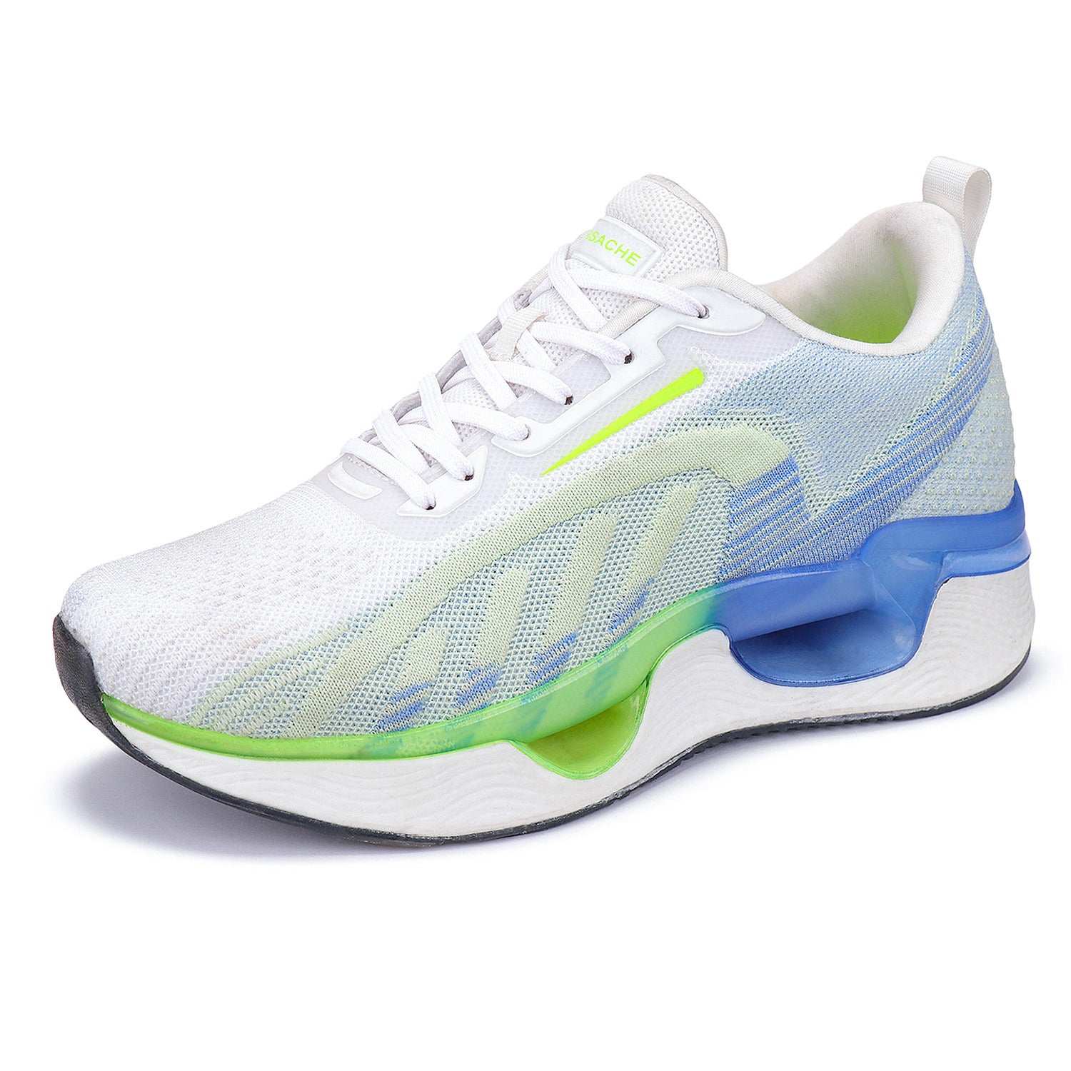 Bersache Lightweight Sports Running Shoes For Men White-9062