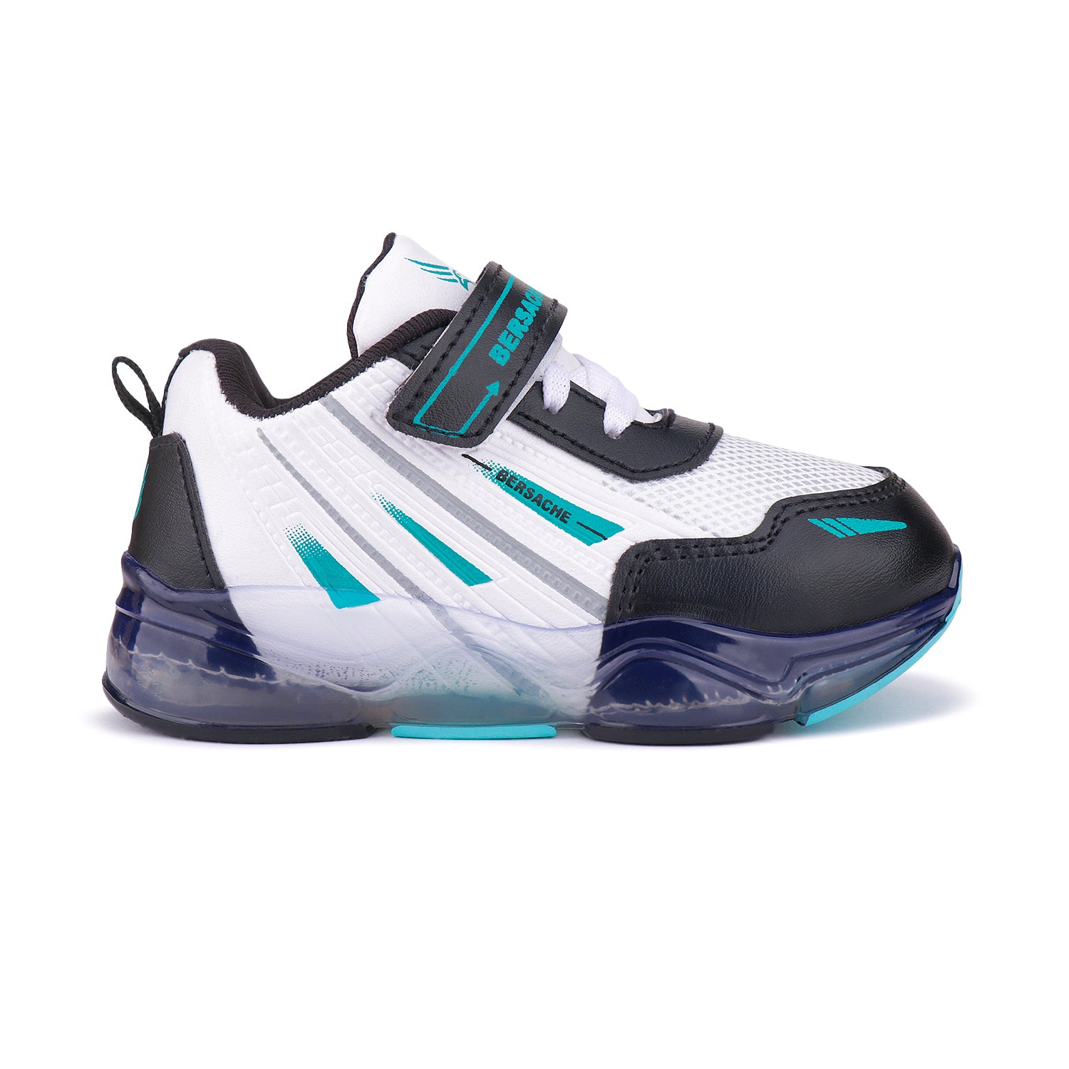 Bersache Premium Sports,walking,Gym,cricket,Trending Running Shoes For Kid's - Blue -8039.