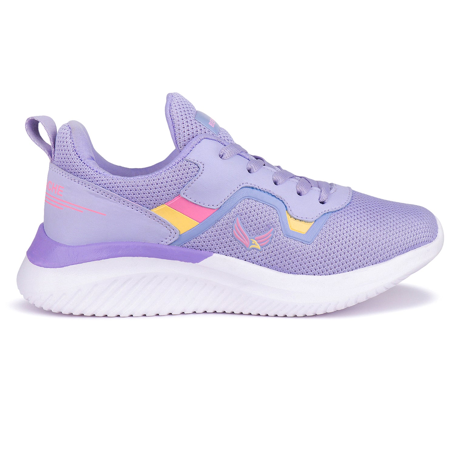 Bersache Premium Sports ,Gym, Trending Stylish Running shoes for Women Purple-8025.