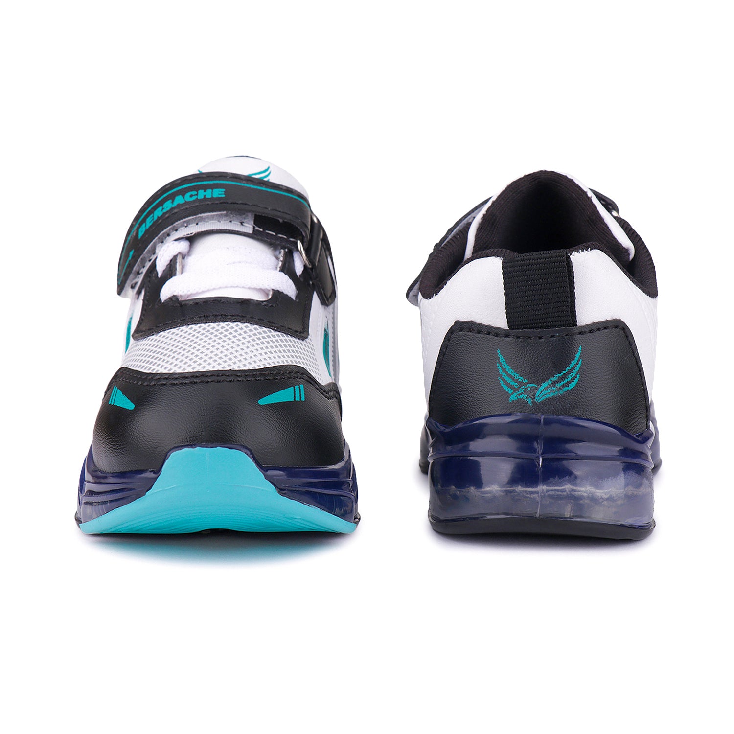 Bersache Premium Sports,walking,Gym,cricket,Trending Running Shoes For Kid's - Blue -8039.