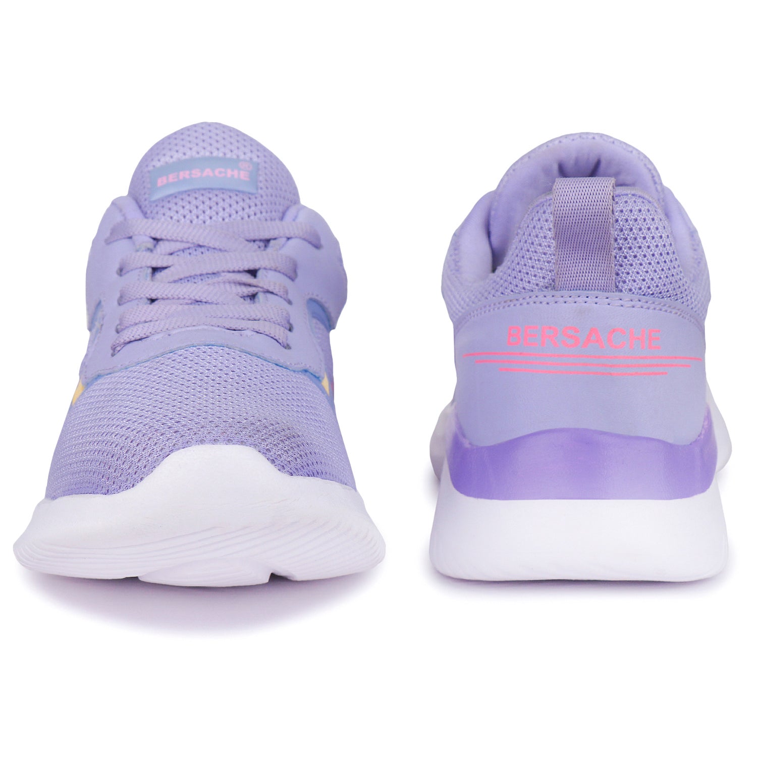 Bersache Premium Sports ,Gym, Trending Stylish Running shoes for Women Purple-8025.