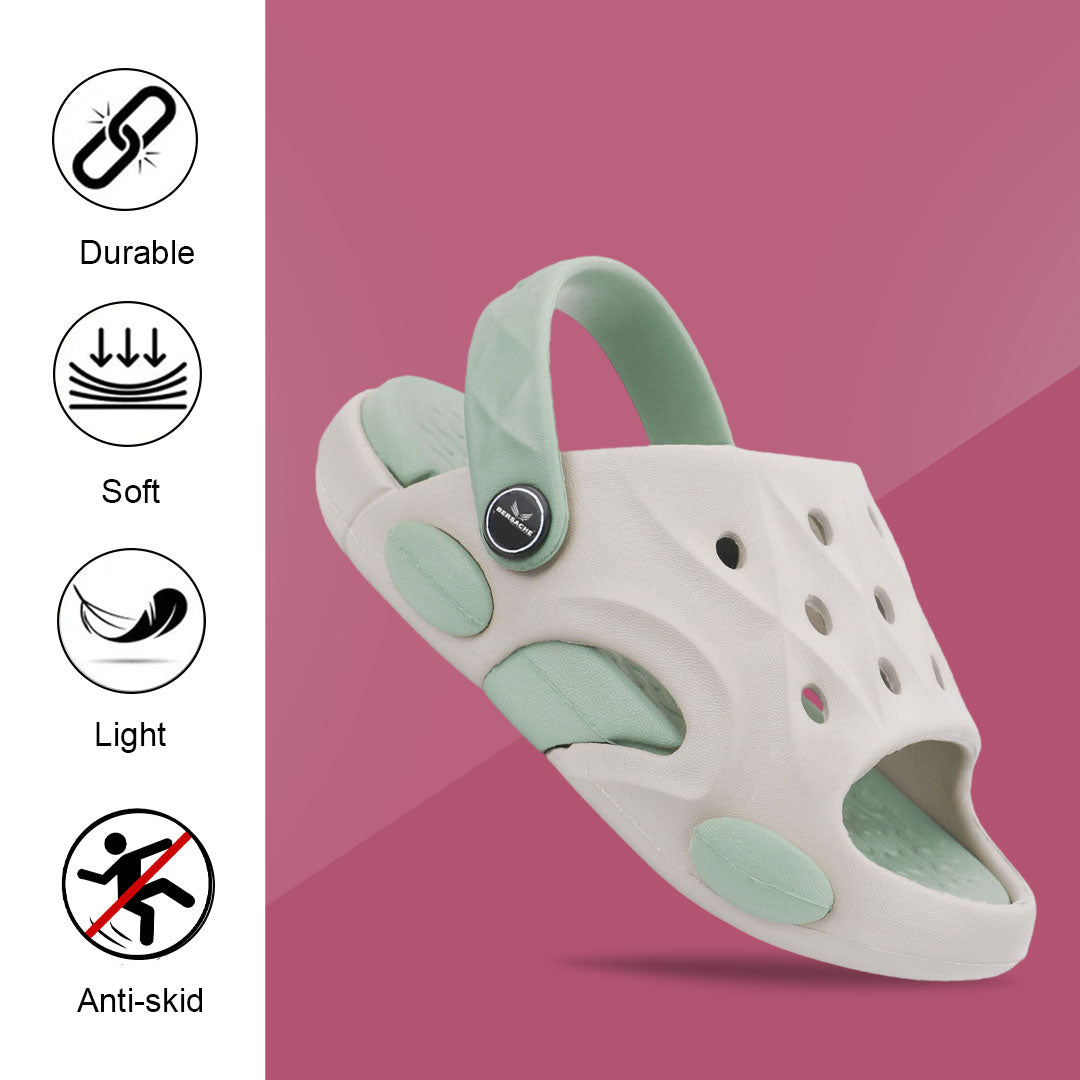 Bersache Extra Soft Classic Casual CHAPPAL with  Regular wear with Ultra Soft & Flexibility Technology Sandal for Kids's - Beige -6318.