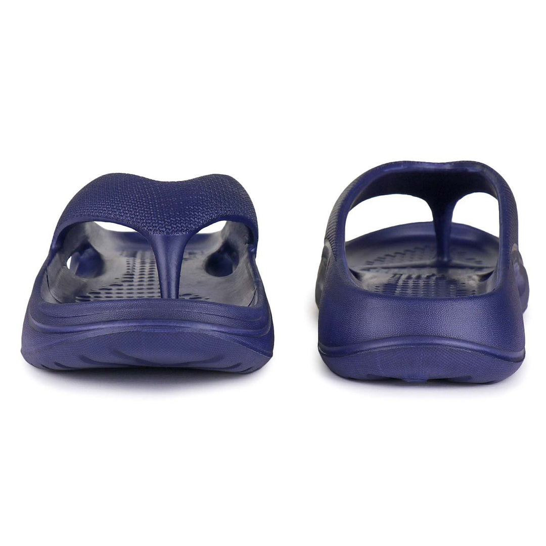 Bersache Extra Soft Classic Casual with Back Strap Regular wear with Ultra Soft & Flexibility Technology Flip-Flop for Men's/ Boy's navy 6060