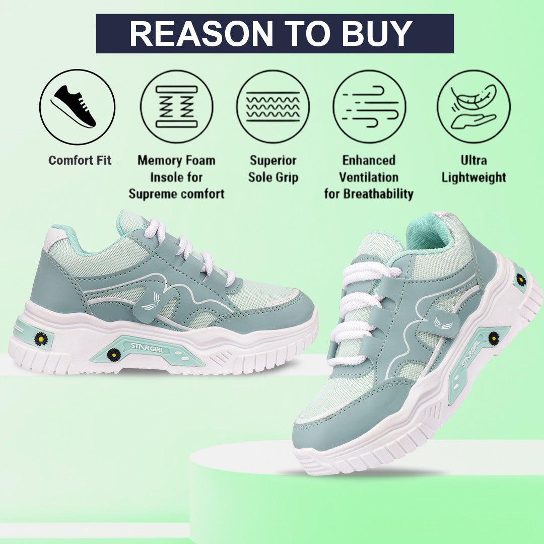 Bersache Sneaker, Loafers ,Casual with Extra comfort Sneaker Colour Changing shoes for Women (Grey-8101)