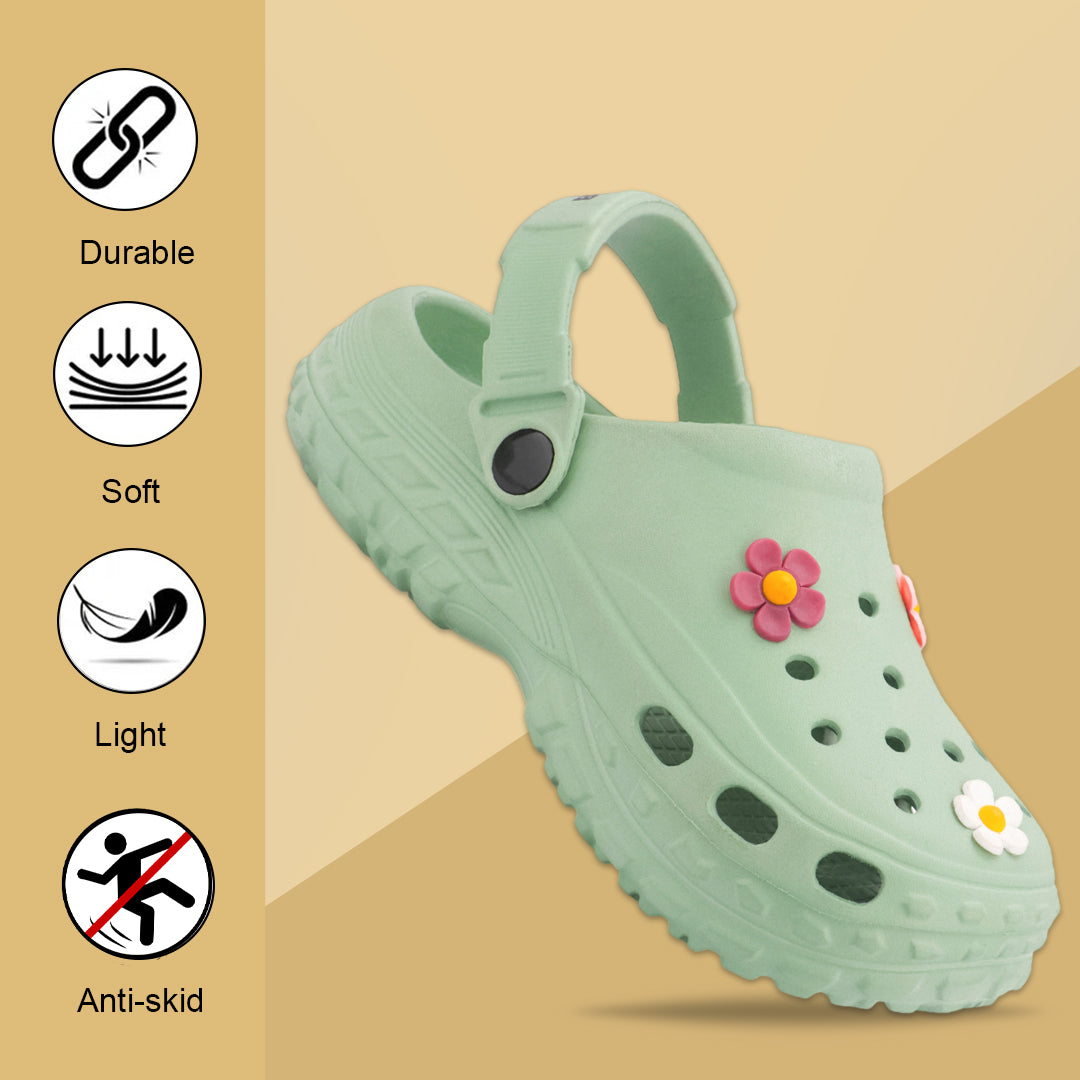 Bersache Extra Soft Classic Casual  with  Regular wear with Ultra Soft & Flexibility Technology Flip-Flop for Women's-(6299-Green).