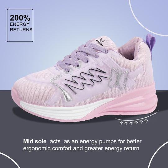 Bersache Premium Sports ,walking,Gym,cricket, Trending  Running Shoes For Women's-(8142-Purple)