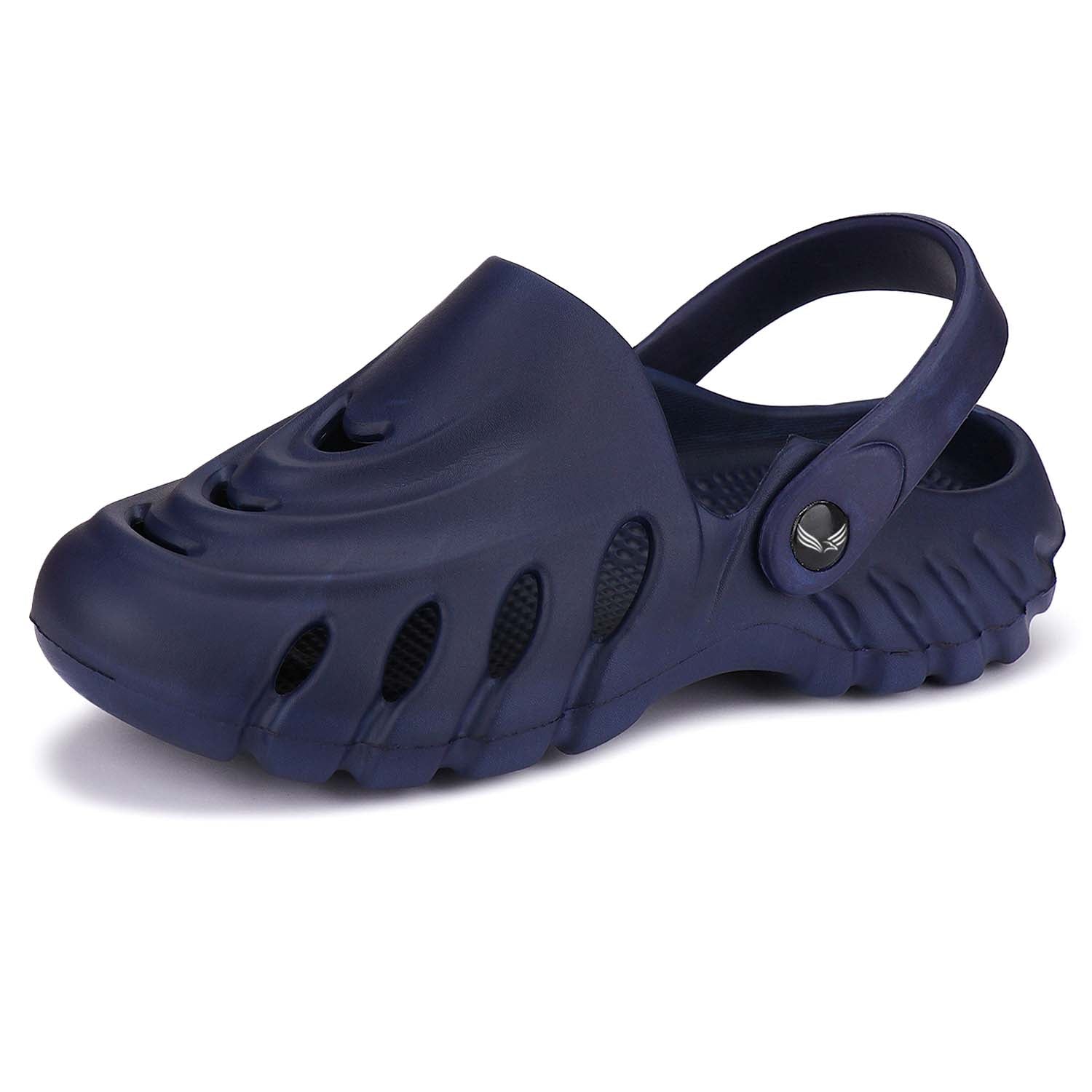 Bersache Extra Soft Classic Casual with Back Strap Regular wear with Ultra Soft & Flexibility Technology Flip-Flop for Men's/ Boy's Blue-6008