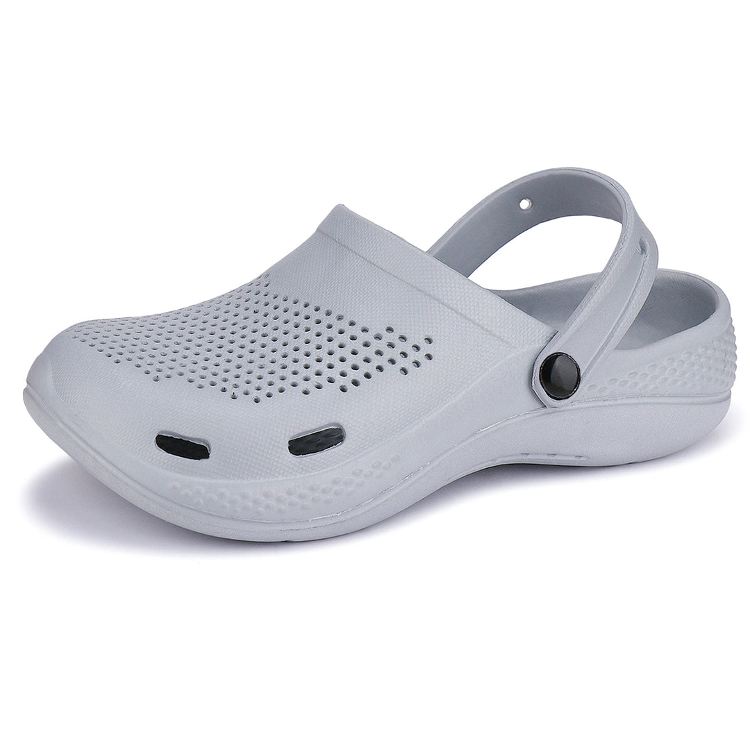 Bersache Extra Soft Classic Casual with  Regular wear with Ultra Soft & Flexibility Technology Clogs for Men's & Boy's- 6012- Grey