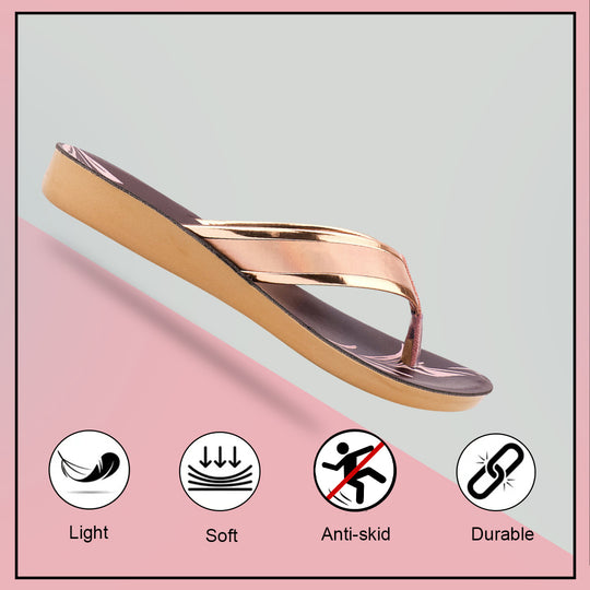 Bersache Extra Soft Classic Casual with  Regular wear with Ultra Soft & Flexibility Technology Slipper For Women's & Girl's-(6236-Pink)