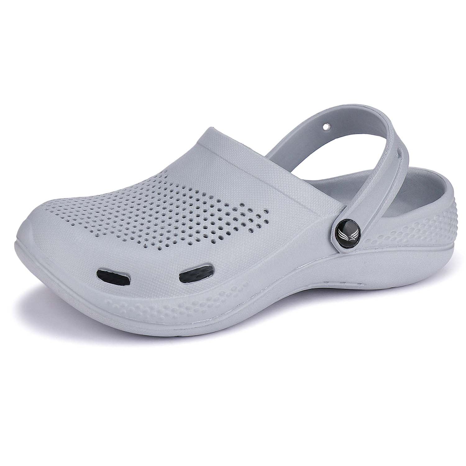 Bersache Extra Soft Classic Casual with Back Strap Regular wear with Ultra Soft & Flexibility Technology Sandal for Men's/ Boy's Grey-6012