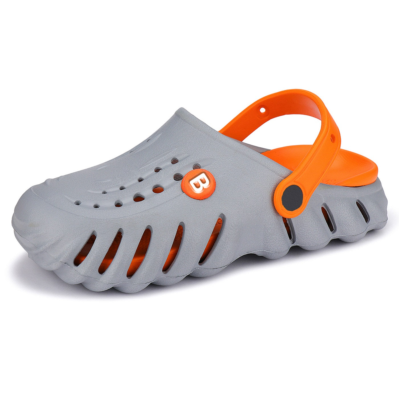 Bersache Extra Soft Classic Casual with  Regular wear with Ultra Soft & Flexibility Technology Clogs for Men's & Boy's-Grey-6005.