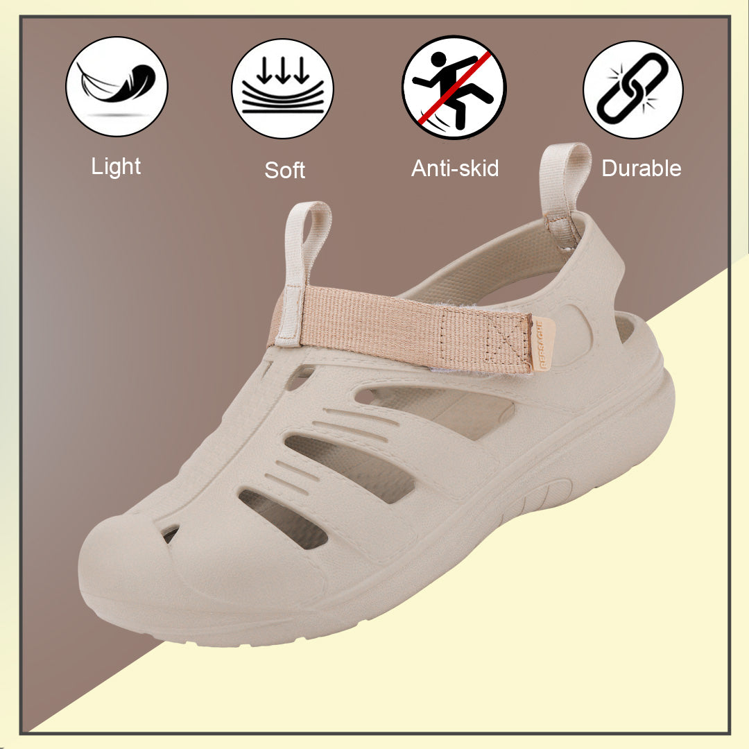 Bersache Extra Soft Classic Casual with  Regular wear with Ultra Soft & Flexibility Technology Sandal For men's & boy's-6263-Beige