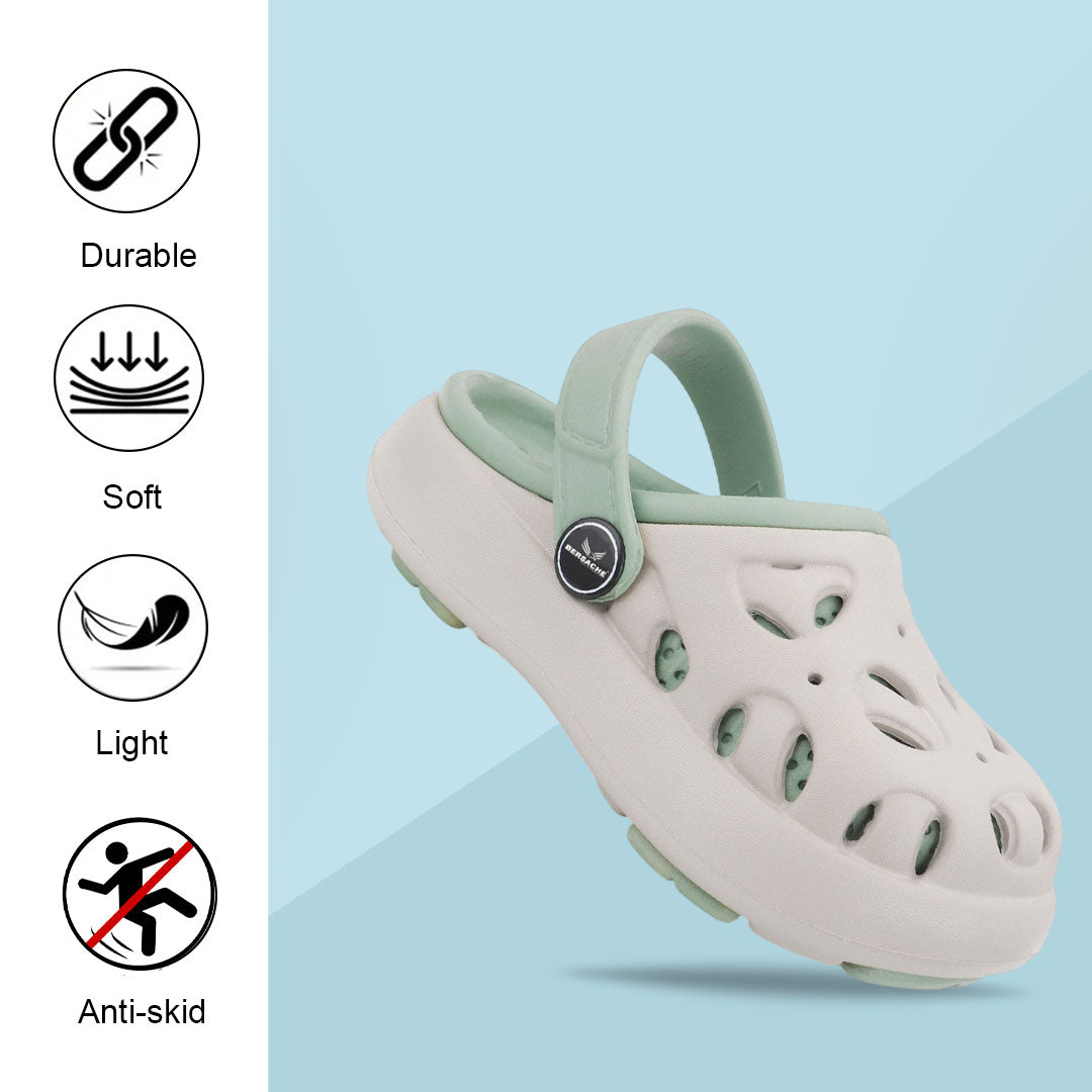 Bersache Extra Soft Classic Casual CHAPPAL with  Regular wear with Ultra Soft & Flexibility Technology Slipper for Kids's - Beige -6315.