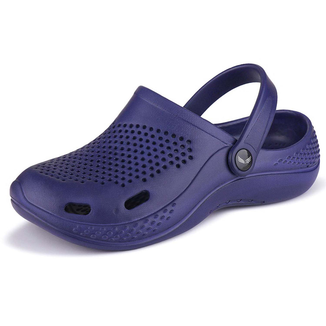 Bersache Extra Soft Classic Casual with Back Strap Regular wear with Ultra Soft & Flexibility Technology Flip-Flop for Men's/ Boy's-Blue-6071