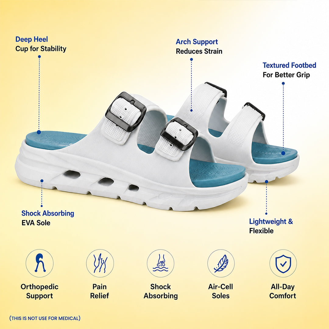 Bersache Extra Soft Classic Casual  with  Regular wear with Ultra Soft & Flexibility Technology Flip-Flop for Men's-(6340-Sea-Green & White).