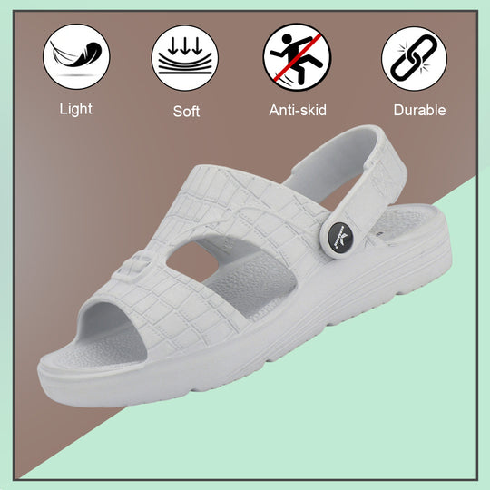 Bersache Extra Soft Classic Casual with  Regular wear with Ultra Soft & Flexibility Technology Flipflop For Men's & Boy's-(Grey-6271)