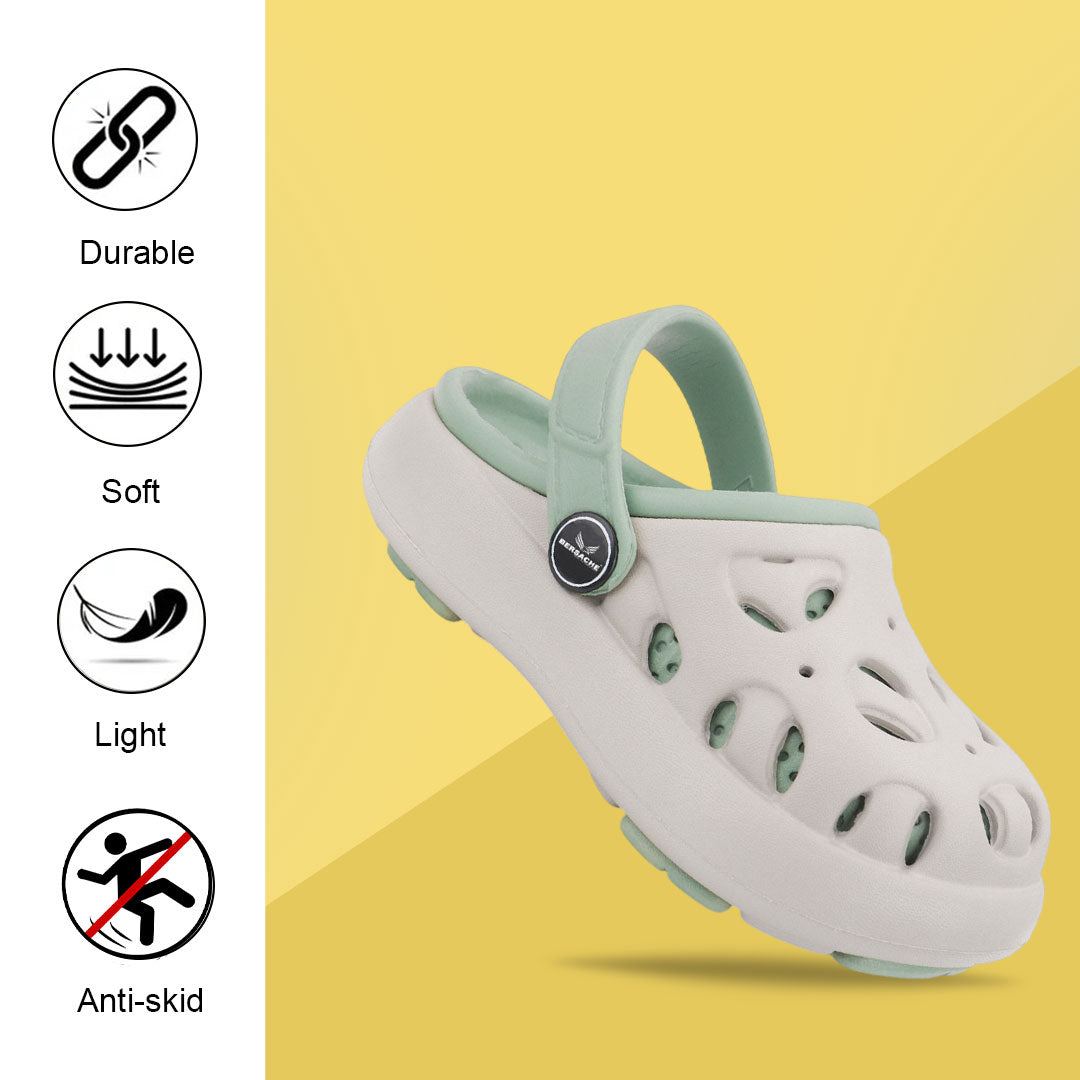 Bersache Extra Soft Classic Casual CHAPPAL with  Regular wear with Ultra Soft & Flexibility Technology Flip-Flop for Kids's-Beige-6315.