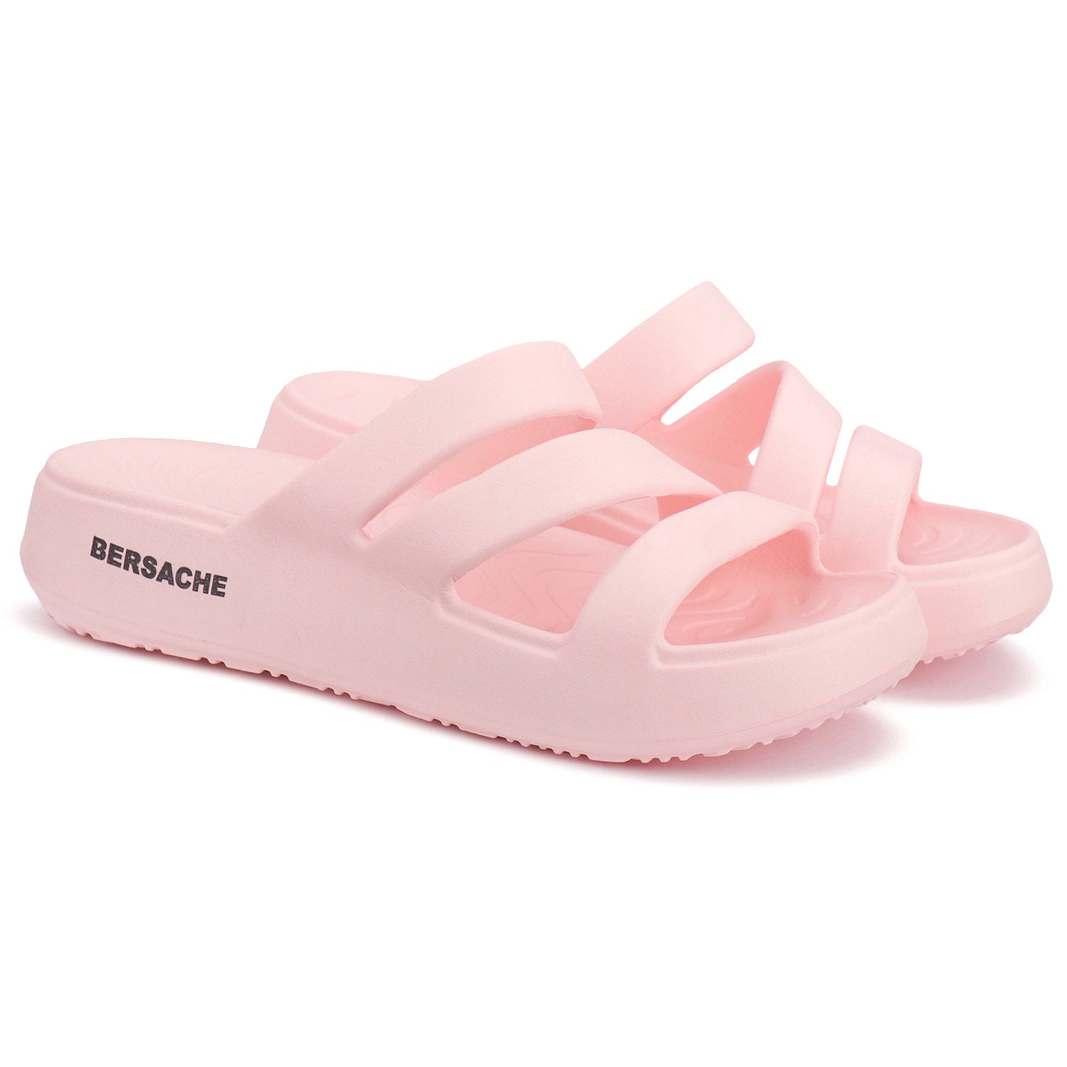 Bersache Extra Soft Classic Casual  with  Regular wear with Ultra Soft & Flexibility Technology Sandal for Women's-(6310-Pink)