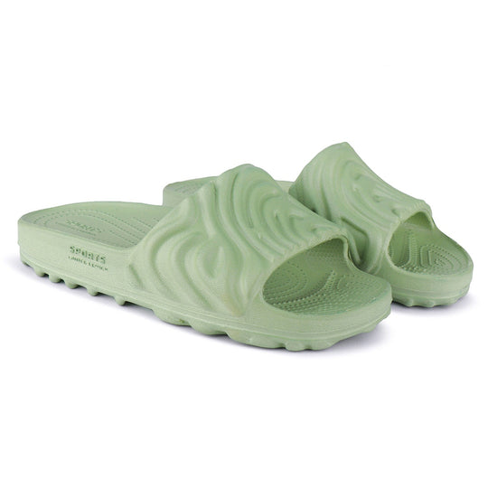 Bersache Extra Soft Classic Casual with Back Strap Regular wear with Ultra Soft & Flexibility Technology Flip-Flop for Men's/ Boy's 6049-Green