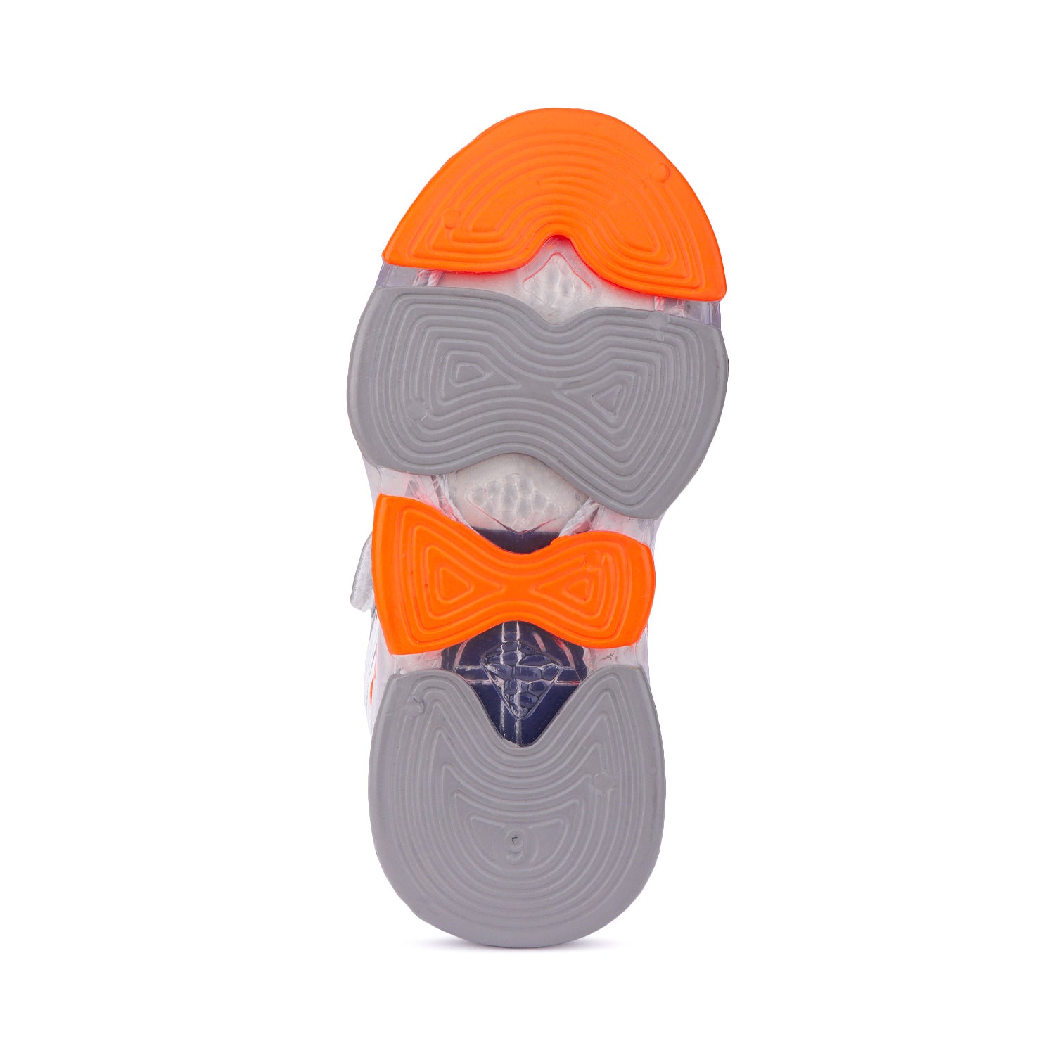Bersache Premium Sports,walking,Gym,cricket,Trending Running Shoes For Kid's - Ornage -8038.