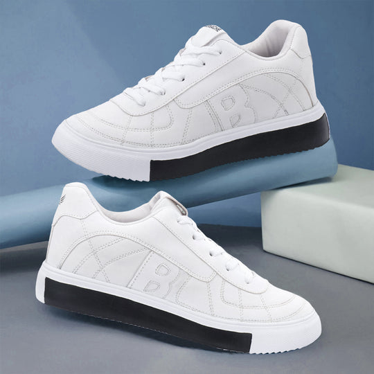 Bersache Premium Sports ,walking,Gym,cricket, Trending  Running Shoes For Men's (White-8120)